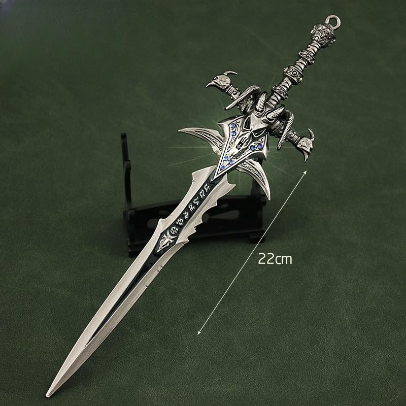 Amazon.com : CKHOF 8.66 inchs Arthas Frostmourne Sword Metal